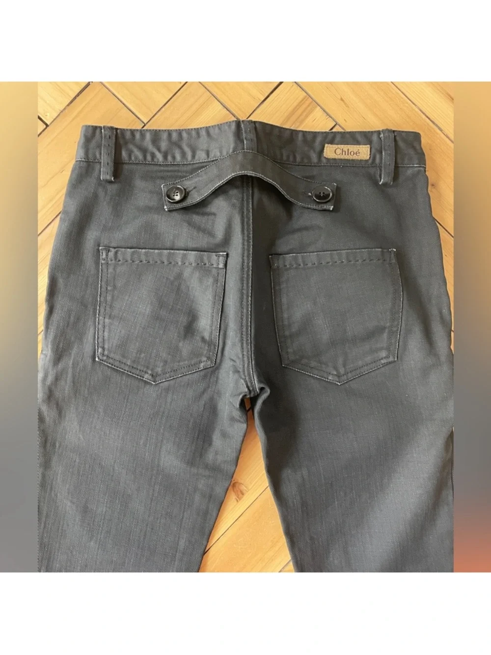 Chloè Black Jeans Size T36 FR /US 4/UK 8.